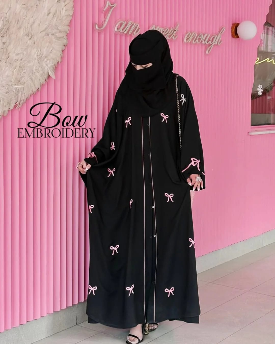Bow Abaya