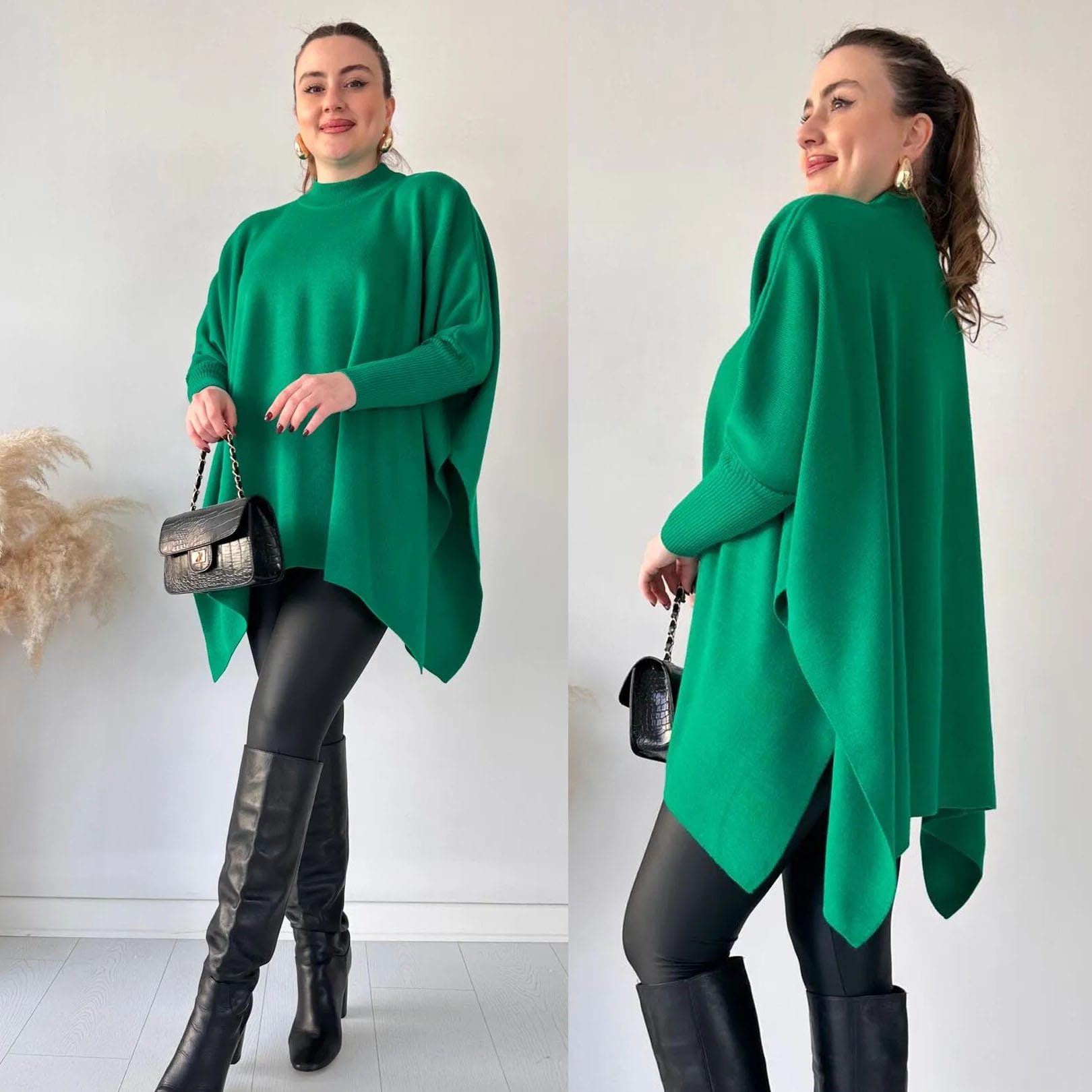 Batwing Style CapeShawl Poncho
