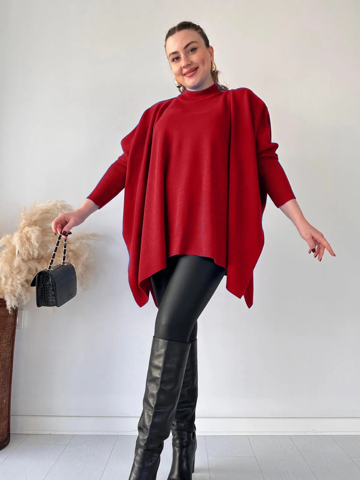 Batwing Style CapeShawl Poncho