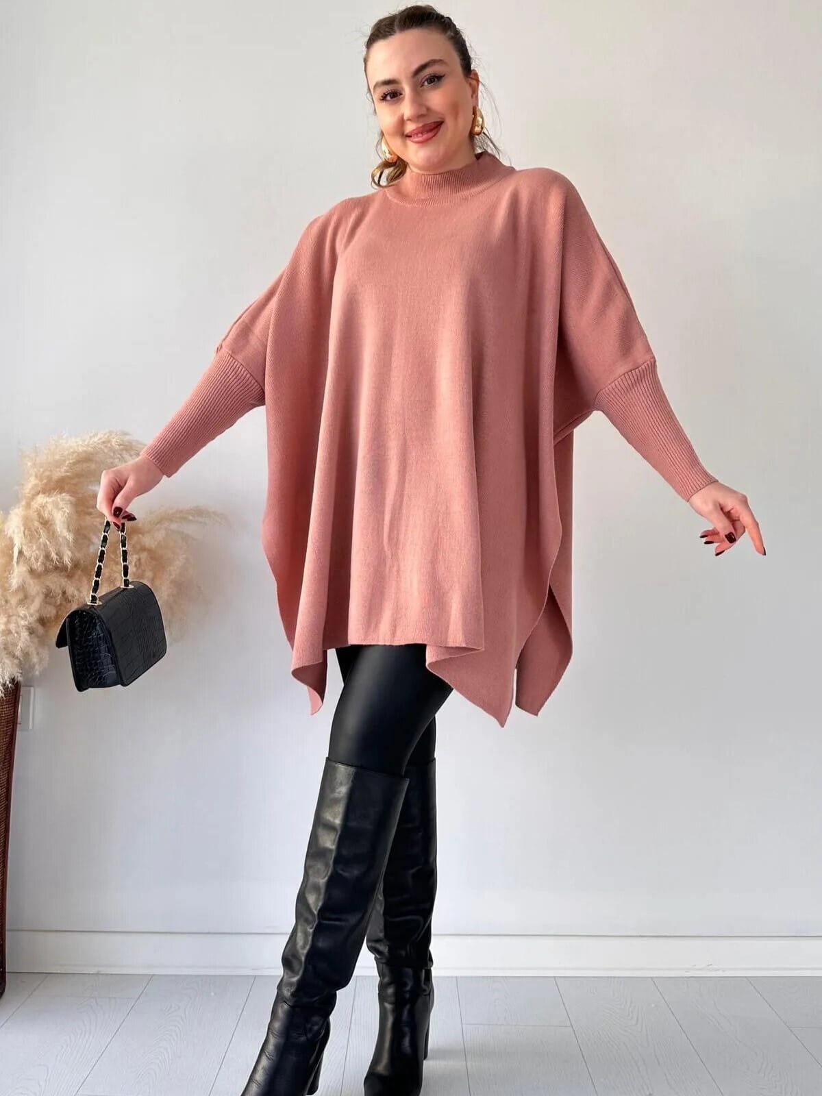 Batwing Style CapeShawl Poncho