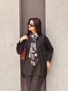 Minimal Design Kurta Trouser Co-Ord Set