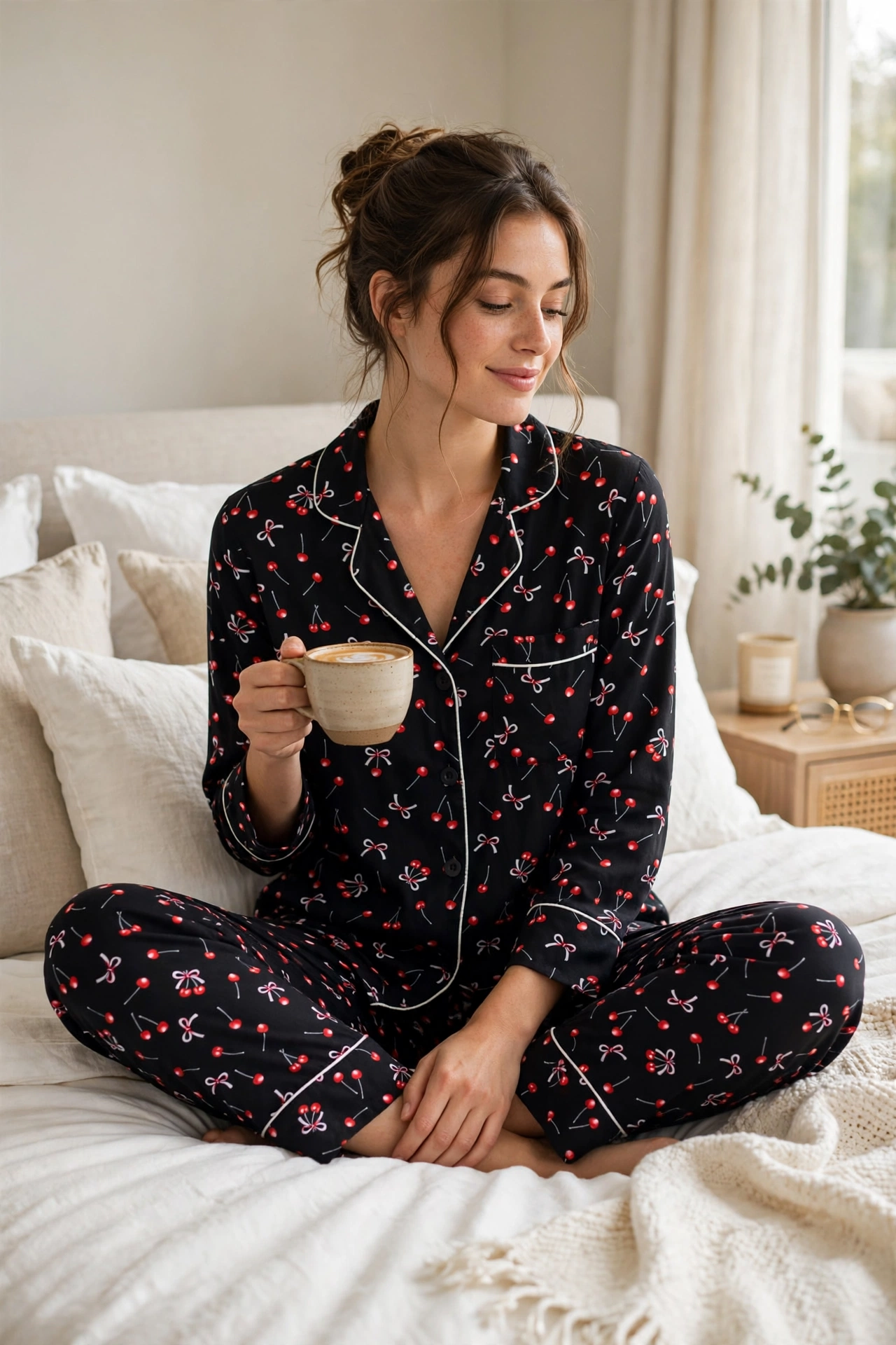 Premium Boski Printed Pajama Set