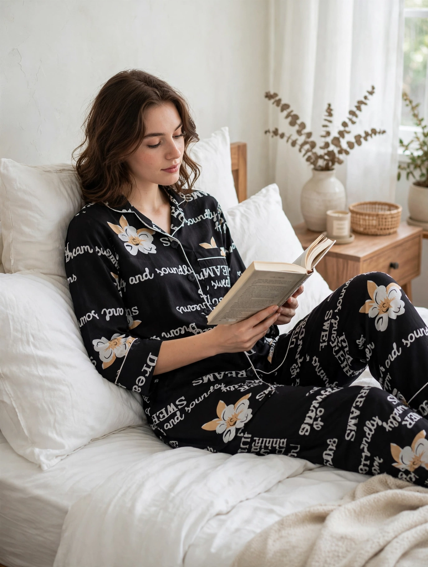 Premium Boski Printed Pajama Set